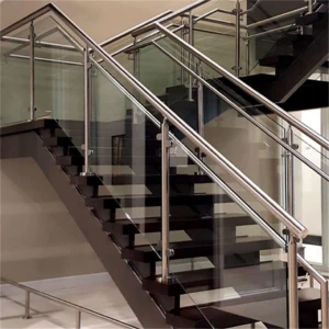 Szklane schody Railing Home Depot